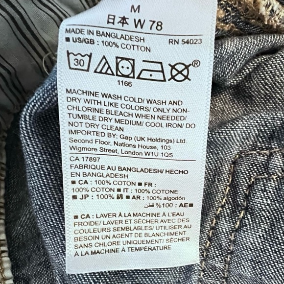 GAP Women's Carpenter Distressed Denim Bib Suspender Style Overalls, Sz Med - Picture 6 of 15